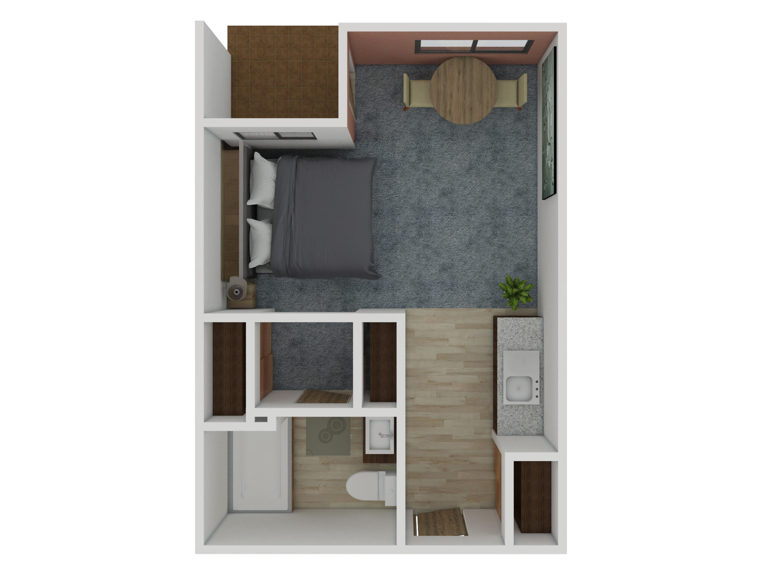 Studio floor plan