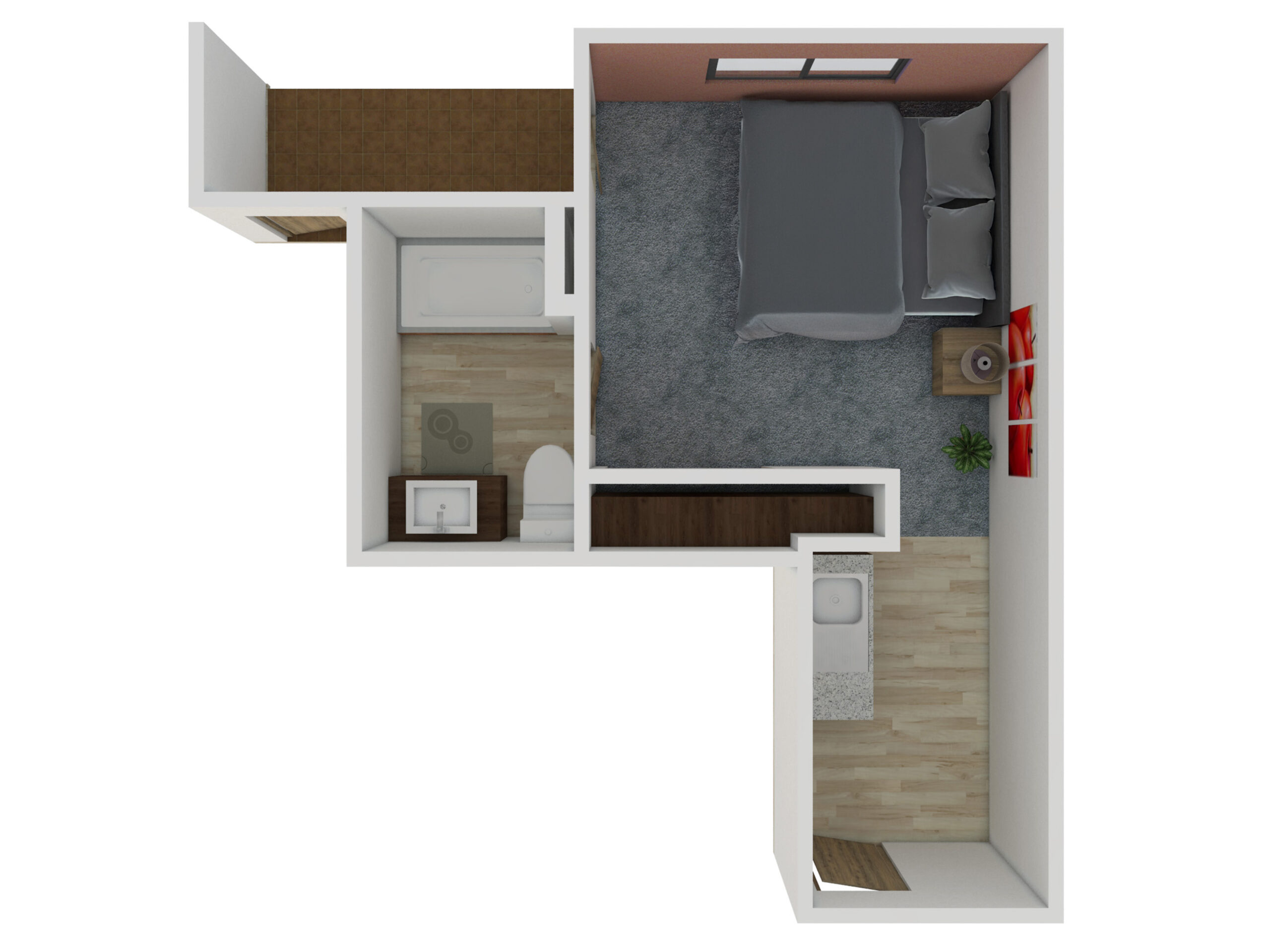Studio floor plan
